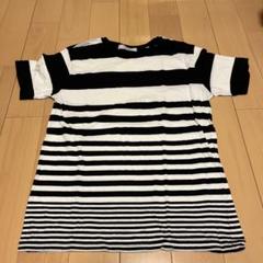 黒＆白‼️ボーダーＴシャツ‼️‼️最終価格‼️未使用品‼️