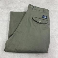ドッカーズ　チノパン　ボトムス　コットンパンツ　ワークパンツ　古着　カーキW33のサムネイル