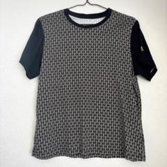 未使用品　アンコキーヌ　Sサイズ　シルケットスムース　チェーンプリントTシャツ 未使用品 アンコキーヌ Sサイズ シルケットスムースチェーン