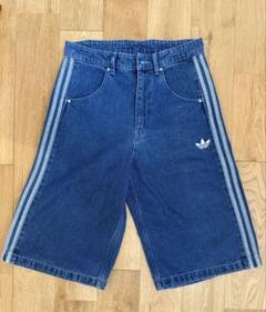 JC6235 adidas デニムハーフパンツ　サイズ30 試着のみ(タグ無し