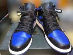 安い割引 ゴリームさん専用Nike Air Jordan 1 MID ロイヤルブルー - メルカリ シューズ(男性用)