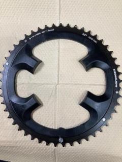 未使用　ROTOR ROUND チェーンリング　53- 39T BCD110mm ROTOR SYSTEM ( ローターシステム ) チェーンリング Q-RING ROAD