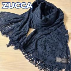 zucca 1990年代　サックスブルーストール 2025年最新】zucca レディース ストール・ショールの人気