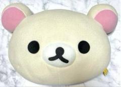 リラックマ☆フェイスクッション☆コリラックマ☆中古品 - メルカリ