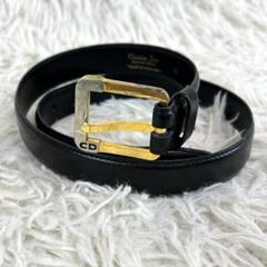 ✨希少✨ クリスチャンディオール CDロゴ レザー ベルト