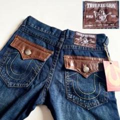 トゥルーレリジョン 未使用タグ付 BILLY SUPER T デニムパンツ 32 トゥルーレリジョン 未使用タグ付 BILLY SUPER T デニムパンツ