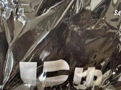 ブラックバックパック ロゴ入り キャップ付き