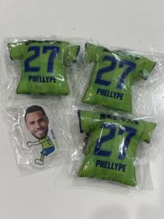 ルイス フェリッピ 27 サッカーユニフォーム型ミニチュア4個セット
