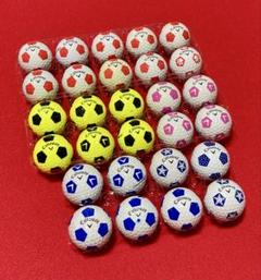 M118【中古ゴルフボール】キャロウェイ/クロムソフト《サッカー柄》計28個