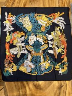 希少‼︎ ◆HERMES◆ カレ90 舵 船 MUSEE スカーフ エルメス HERMES エルメス カレ90 L'ocean 船 海 スカーフ 希少