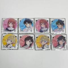 彼女、お借りします　缶バッジ　全8種類　コンプリートセット　水原千鶴　七海麻美