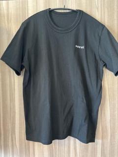 【限定コラボ】サカイ×ナイキ☆センターロゴ入りTシャツ 定番ブラック 入手困難 限定コラボ】サカイ×ナイキ☆センターロゴ入りTシャツ 定番