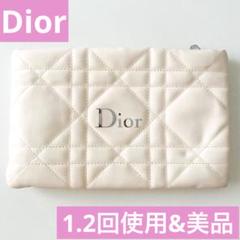 美品　中古　Dior ディオール ポーチ　キルティング　旅行　メイクポーチのサムネイル