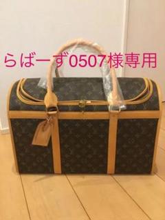 ルイヴィトン サックシャン50 ペット用キャリーバッグ モノグラム