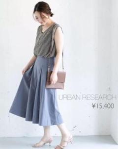 【新品】URBAN RESEARCH ROSSOWOMENオックスカラースカート