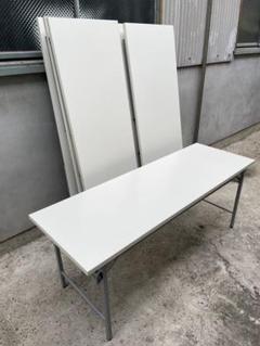 近隣配達可能　7台セット美品　アイリスチトセ　会議テーブルAK-OT-1860T 近隣配達可能 7台セット美品 アイリスチトセ 会議テーブルAK-OT