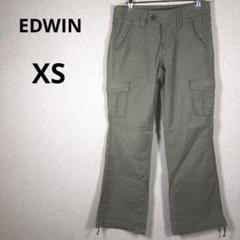 エドウィン ヴィーナス EDWIN XS レディース カーゴパンツ 裾絞りカーキ