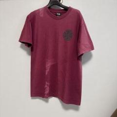 鬼フェードIndependent インディーTシャツMバーガンディアイアンクロス