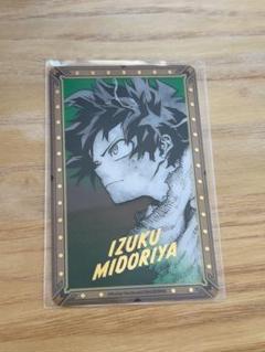 ヒロアカ展 緑谷 出久 箔押しクリアステッカー