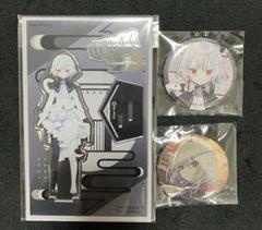 ネオポルテ 白那しずく アクリルスタンド 缶バッジ デビュー記念