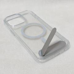 iPhone15Pro Maxスタンド機能付きケース クリア TORRAS