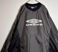 UMBRO アンブロ　切り替えデザイン　プリントロゴ　ピステ　ナイロンジャケット