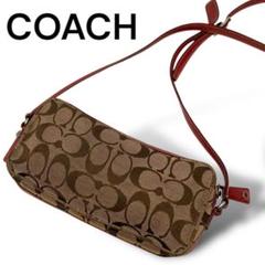 未使用級　coach 6073 ショルダーバッグ　ポシェット　ミニ　アクセサリー 未使用級 coach 6073 ショルダーバッグ ポシェット ミニ