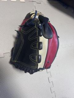 Mizuno Groval Elite 軟式グローブ 黒赤白