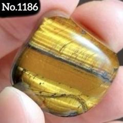 【No.1186】タイガーアイ　タンブル　握り石　天然石　パワーストーンのサムネイル