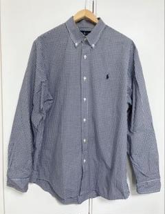 RALPH LAURENラルフローレンの長袖ギンガムチェックシャツ　XLサイズ