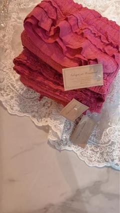 korea frill knit(deep pink)