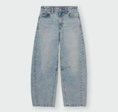 【新品試着のみ】GU バレルレッグジーンズ XXL 標準丈　63BLUE 希少 GU バレルレッグジーンズ 標準丈 sサイズ 63BLUE - メルカリ