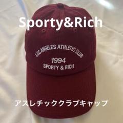 【Sporty&Rich 】アスレチッククラブCAP