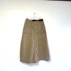 THE NORTH FACE ベージュ ロング丈スカート