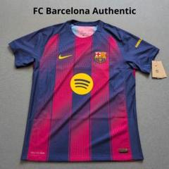 【新品・タグ付き】バルセロナ　サッカー　オーセンティックユニフォーム　25-26