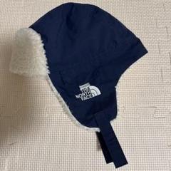 THE NORTH FACE ネイビー ボア帽子　フロンティア