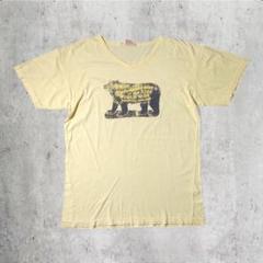 【45RPM】90s old ベアープリント ノースマリンドライブTシャツ 古着