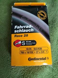 新品保管品未使用 Continental Race 28 インナーチューブのサムネイル