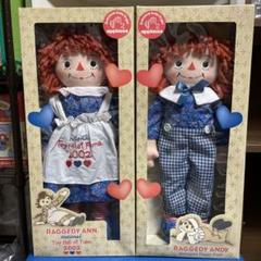 60♡ラガディアン&アンディ フラワーフットペアドール 2002年 限定ドール 60♡ラガディアン&アンディ フラワーフットペアドール 2002年