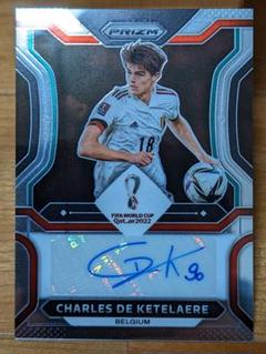 シャルル・デ・ケテラーレ PANINI PRIZM 2022 auto 自筆 シャルル・デ・ケテラーレ PANINI PRIZM 2022 auto 自筆 - メルカリ