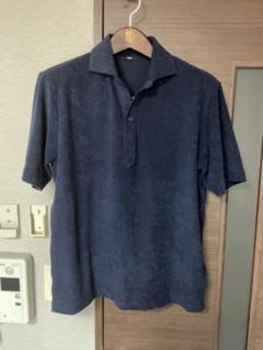 定価１１０００円　シップス　Lサイズ　スキッパーパイル　ポロシャツ　ネイビー