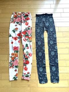アーデム タイツ レギンス パンツ 花柄 セット