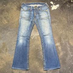 USA製 TRUE RELIGION ブーツカットデニム フレアジーンズ 26
