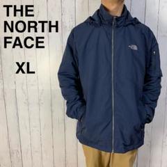 THE NORTH FACE パーカー プルオーバー 大きいsize XL 紺