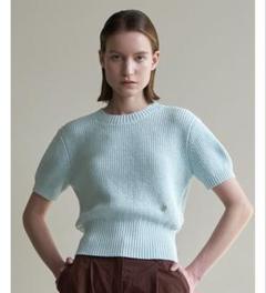 2025年最新】zara ニット 半袖 ブルーの人気アイテム - メルカリ