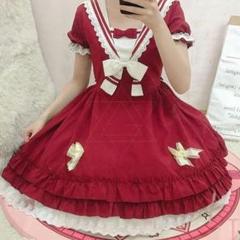 ロリータ ワンピース かわいい コスプレ アニメ 森ガール<
