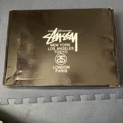 Stussy ブラック パーカー オリジナルボックス入り