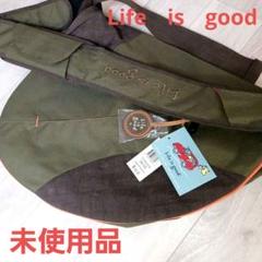 Life is good ☆スマイル メッセンジャーバッグ　モンベル