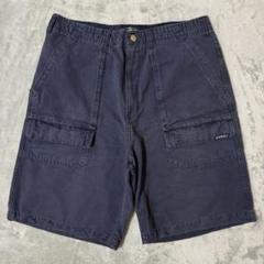 OLD STUSSY ハーフパンツ カーゴショーツ 紺タグ 90s〜 W36