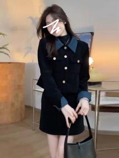 春夏にぴったり！ミニスカート女子会やデートに最適なシンプルデザイン上下セット